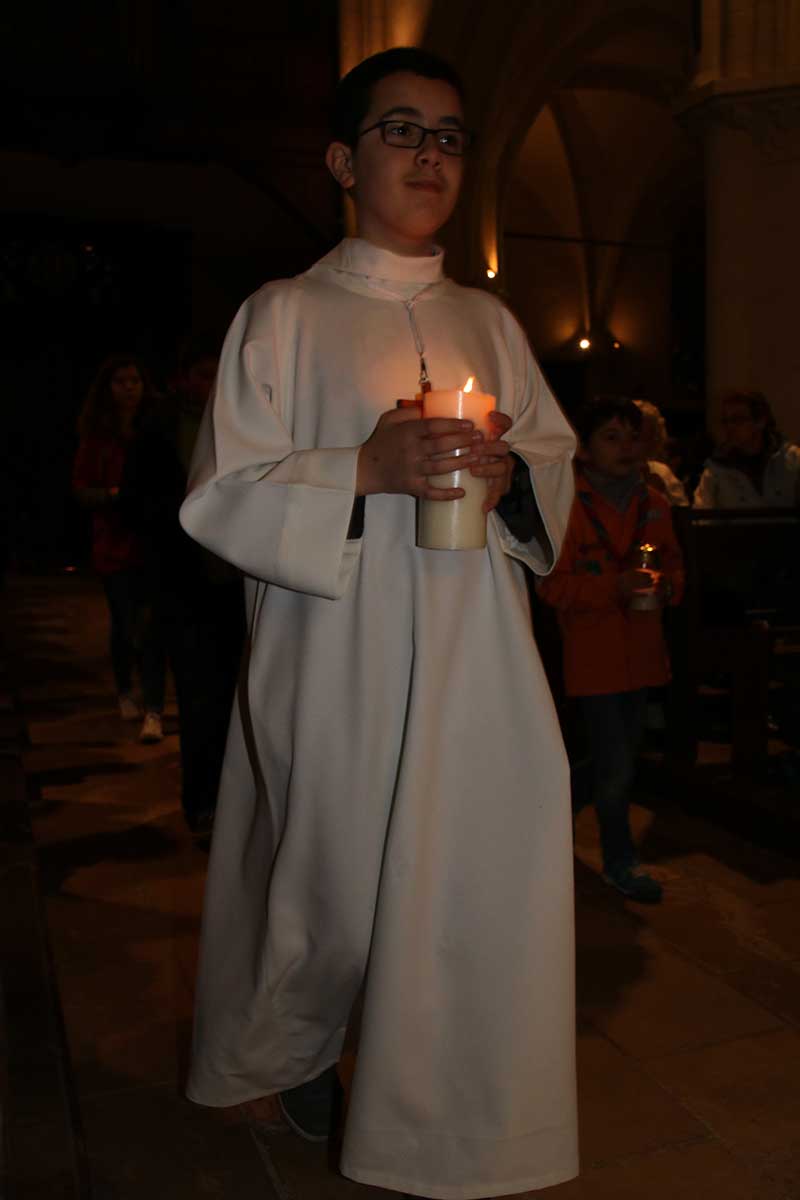 lumière du Christ à Provins